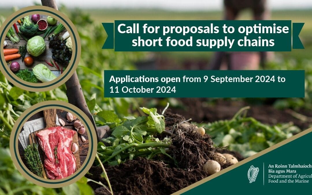 Call for Proposals to Optimise Short Food Supply Chains Announced