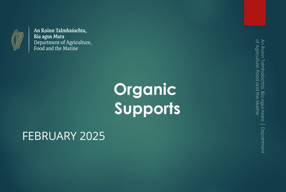 Alternative Funding Streams – Organic Support
