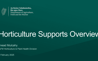 Alternative Funding Streams – Horticulture Supports Overview