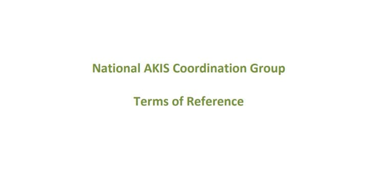 AKIS CG – Adopted Terms of Reference