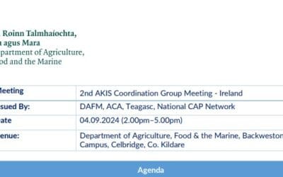 Agenda of Second Meeting of AKIS CG