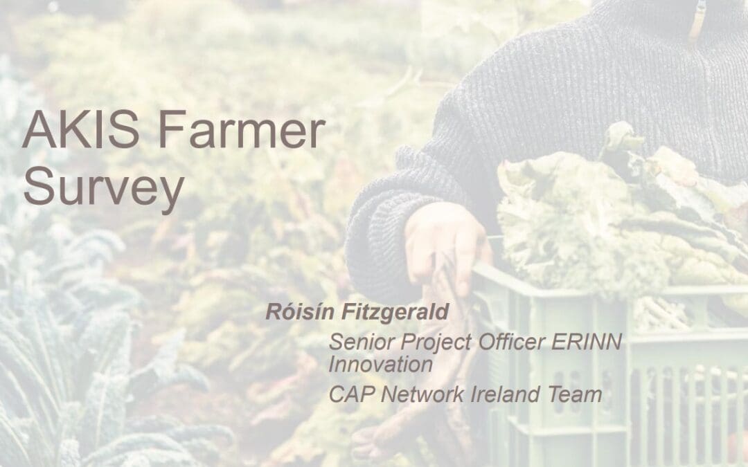 CAP Network AKIS Farmer Survey Analysis