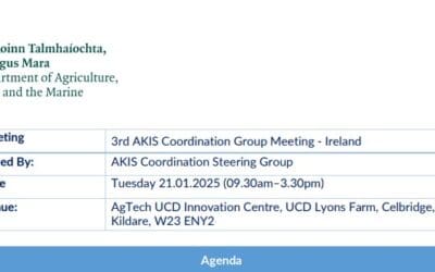 Agenda of Third Meeting of AKIS CG