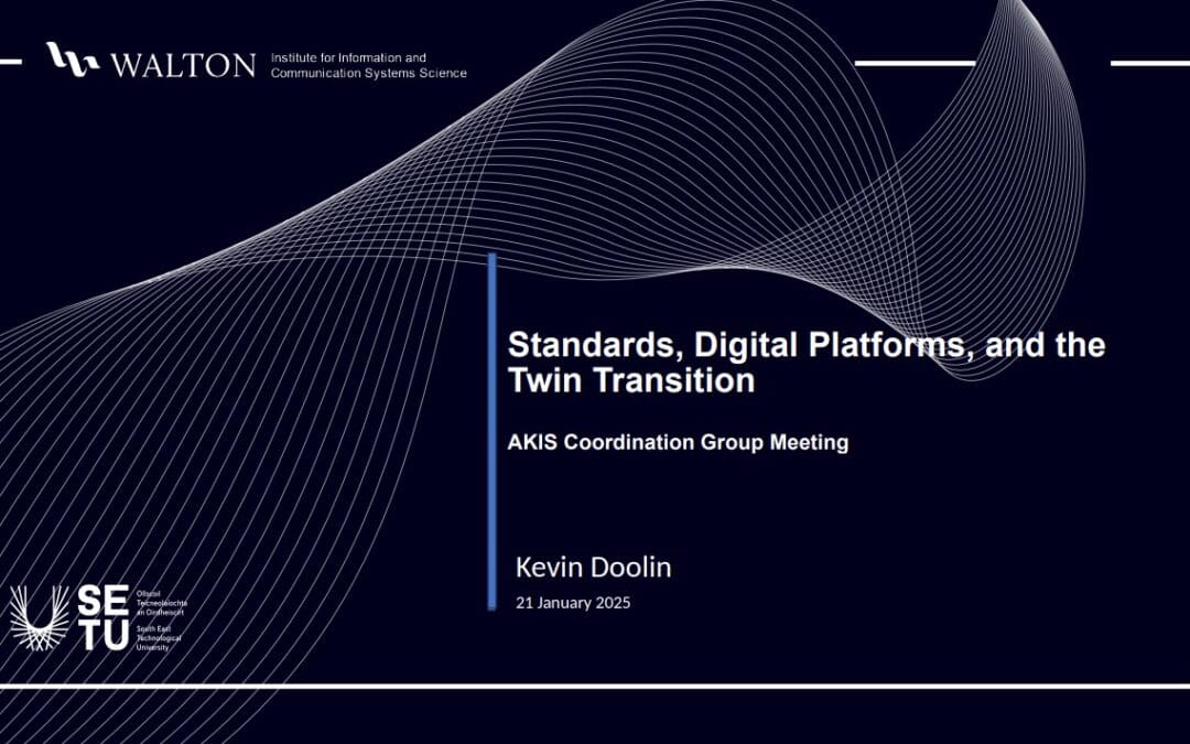 Standards, Digital Platforms, and the Twin Transition